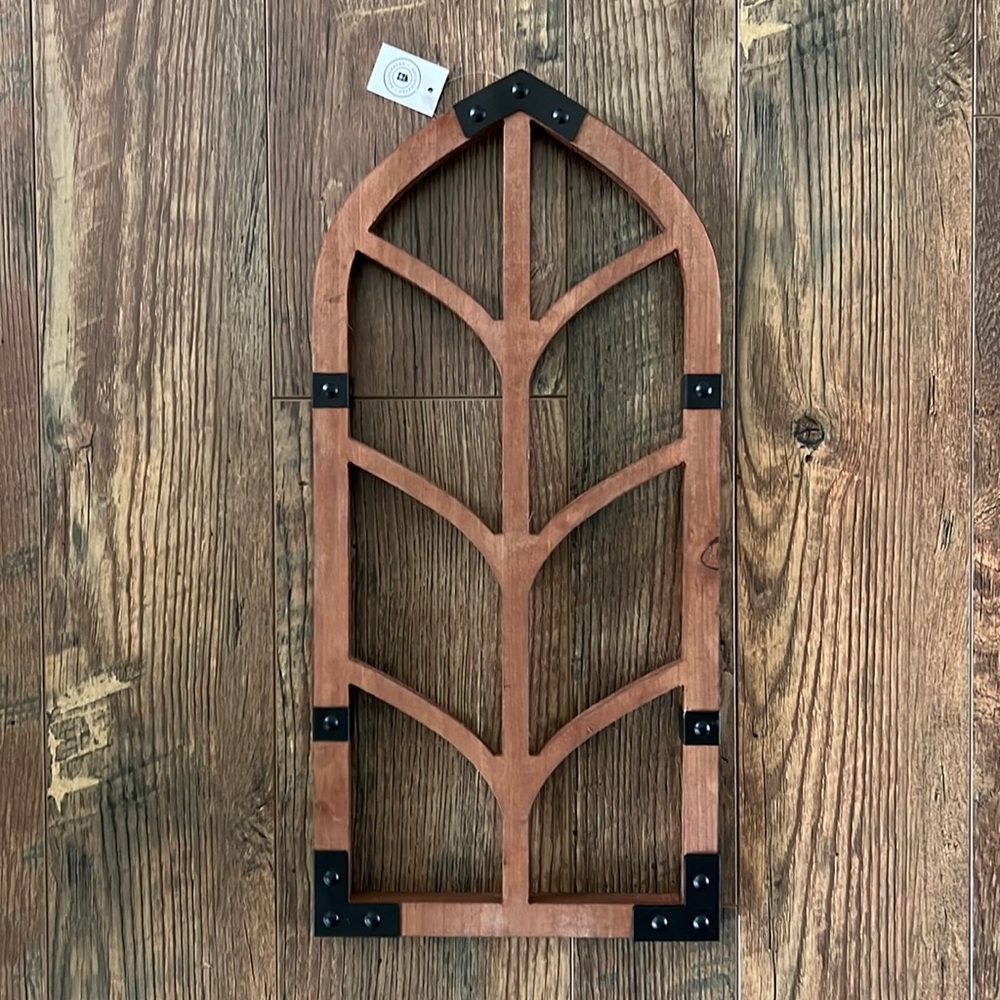 Decocrated Wood + Metal Arch